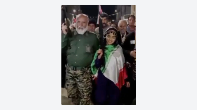 VIDEO: Ancianos y niños iraníes, entre los manifestantes listos para defender su patria