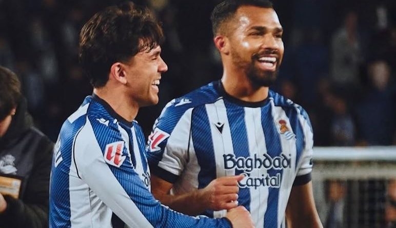 Jon Aramburu y Yangel Herrera - Real Sociedad