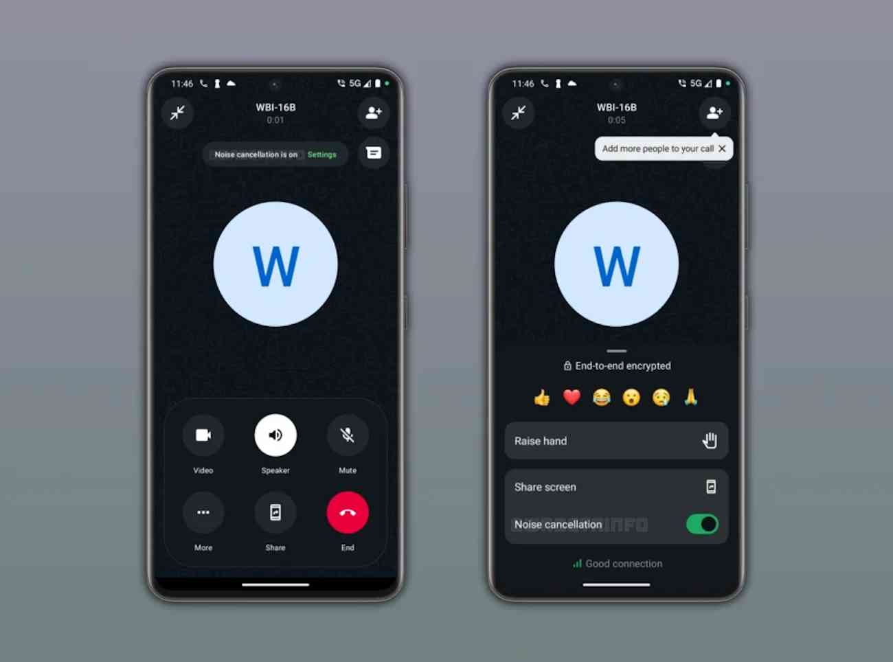 Cancelación de ruido en WhatsApp