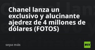 Chanel lanza un exclusivo y alucinante ajedrez de 4 millones de dólares (FOTOS)