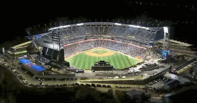 Competencia, entretenimiento y moda: Jagi acompaña a la Liga Monumental de Béisbol