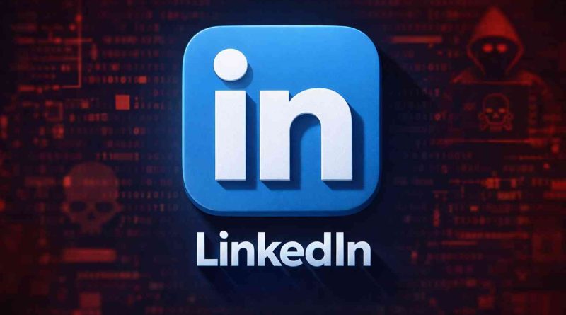 Teléfono mostrando LinkedIn en App Store