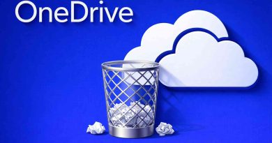 Papelera de reciclaje en OneDrive