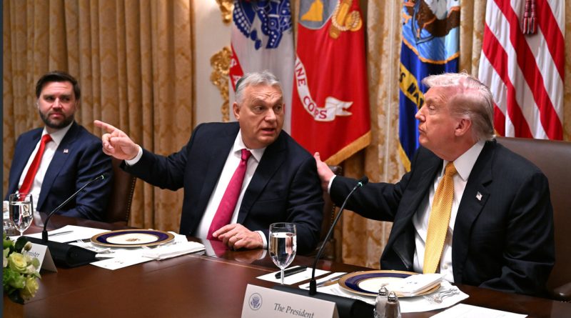 Trump: "Hungría, ¡salgan y voten por Viktor Orbán!"