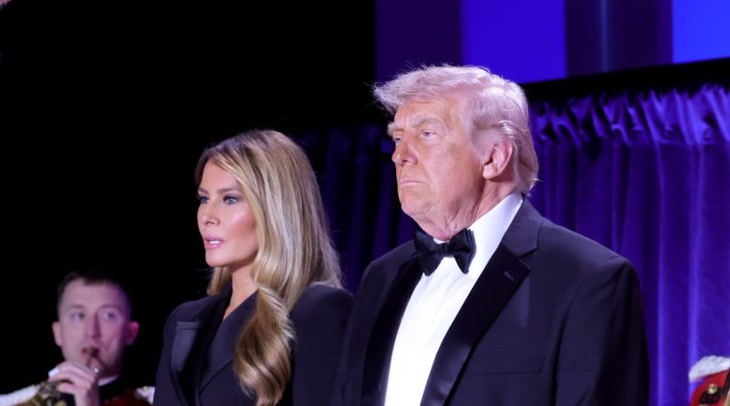 Trump revela la reacción de Melania al tiroteo en cena de corresponsales