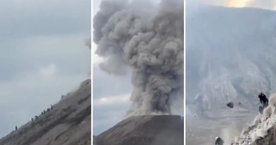 VIDEO: Lo que pasa si vas a uno de los volcanes más peligrosos pese a una prohibición