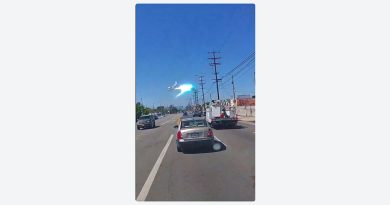 VIDEO: Una avioneta impacta contra líneas eléctricas y cae en un parqueadero