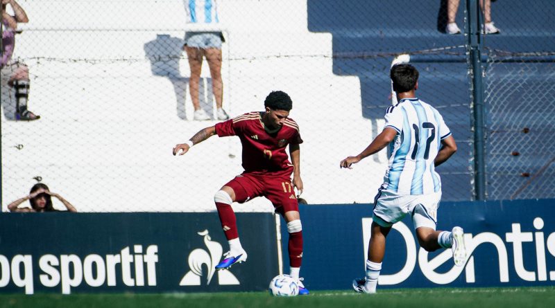 Vinotinto Sub-17 cae ante Argentina y pone la mira en Perú