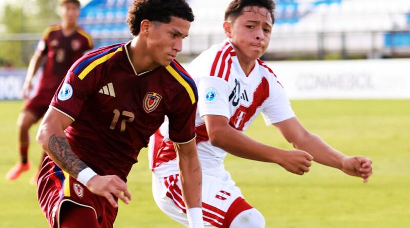 Vinotinto Sub-17 ganó a Perú y obtuvo primera victoria en el Sudamericano