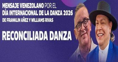 Williams Rivas - ‘Reconciliada Danza’, un manifiesto de unión nacional en el Día Internacional de la Danza 2026 - FOTO