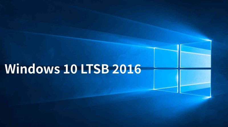 Soporte extendido de Windows 10 2016