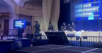"¡Al suelo!": Momentos de pánico tras disparos en evento con Trump en Washington (VIDEO)