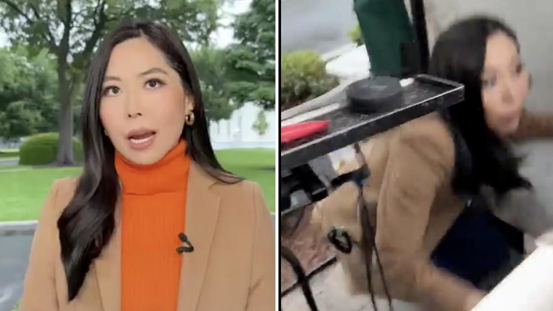 VIDEO: El momento exacto en que se escuchan disparos frente a la Casa Blanca