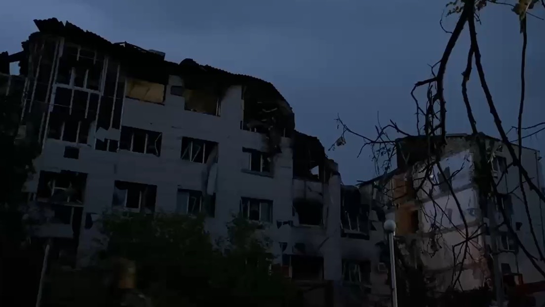 VIDEO DESGARRADOR: Así quedó la residencia de estudiantes tras el ataque terrorista de Kiev