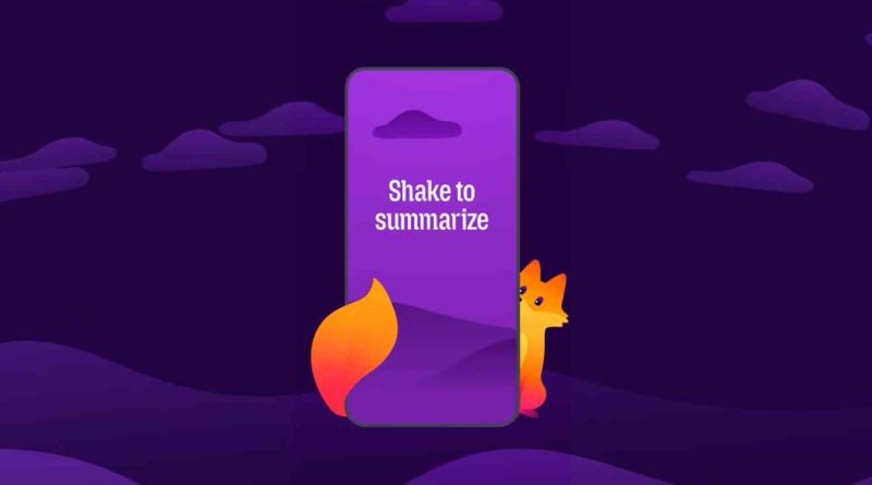 Agitar para resumir en Firefox para Android