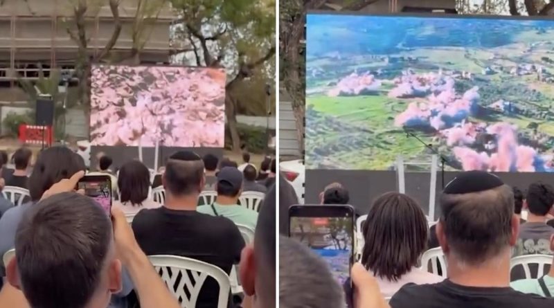 Aplausos y risas: celebran en Israel la destrucción de aldeas al sur del Líbano (VIDEO)