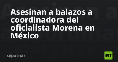 Asesinan a balazos a coordinadora del oficialista Morena en México