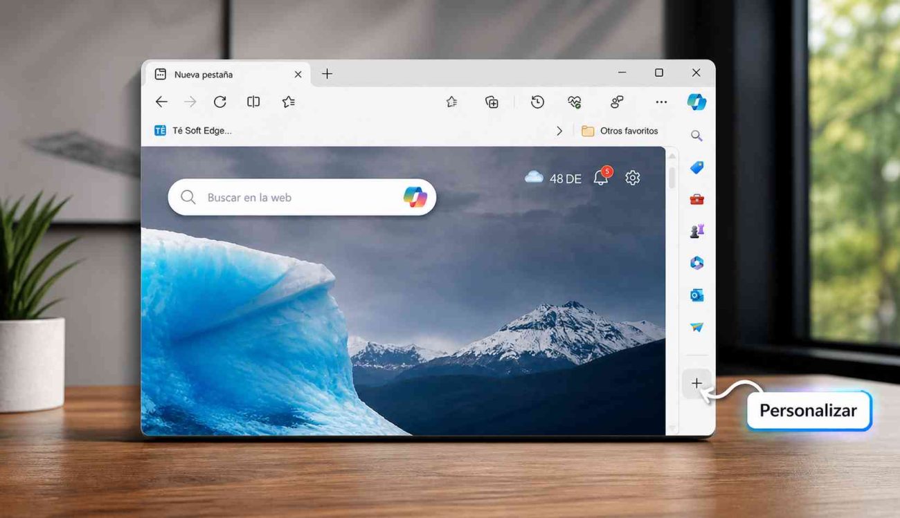 Barra lateral de Microsoft Edge