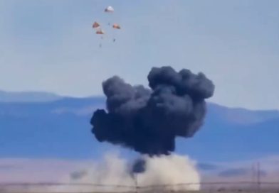 Base de la Fuerza Aérea de EE.UU. bajo confinamiento tras dramático choque de 2 jets (VIDEO)