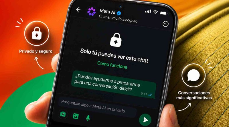 Chat incógnito de WhatsApp