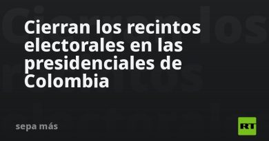 Cierran los recintos electorales en las presidenciales de Colombia