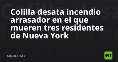 Colilla desata incendio arrasador en el que mueren tres residentes de Nueva York