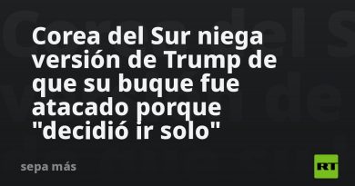 Corea del Sur niega versión de Trump sobre su buque atacado en Ormuz