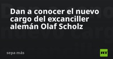 Dan a conocer el nuevo cargo del excanciller alemán Olaf Scholz
