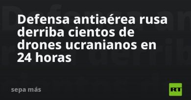 Defensa antiaérea rusa derriba cientos de drones ucranianos en 24 horas