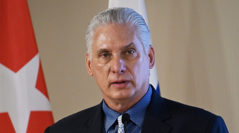 Díaz-Canel: "Que Cuba sea una amenaza solo puede estar en la mente enferma de algunos funcionarios"