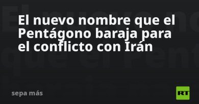 El nuevo nombre que el Pentágono baraja para el conflicto con Irán