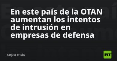 En este país de la OTAN aumentan los intentos de intrusión en empresas de defensa
