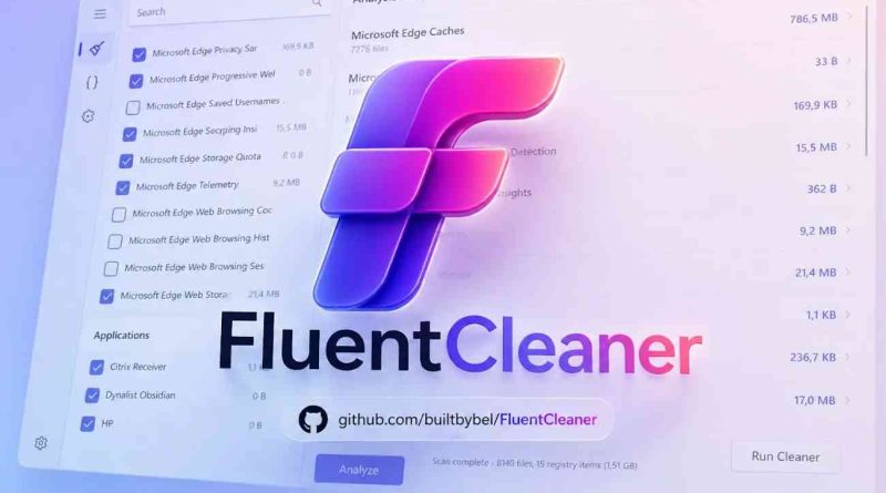 FluentCleaner llega a Windows 11