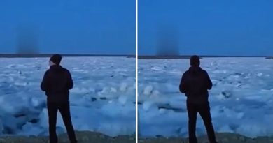 HIPNOTIZANTE VIDEO de un río siberiano al descongelarse