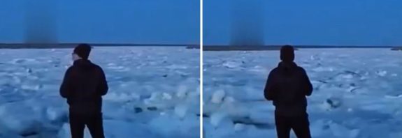 HIPNOTIZANTE VIDEO de un río siberiano al descongelarse