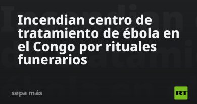 Incendian centro de tratamiento de ébola en el Congo por rituales funerarios (VIDEO)