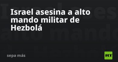 Israel asesina a alto mando militar de Hezbolá