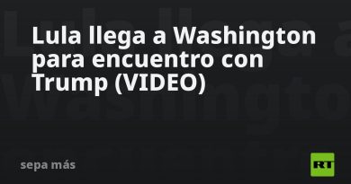 Lula llega a Washington para encuentro con Trump (VIDEO)