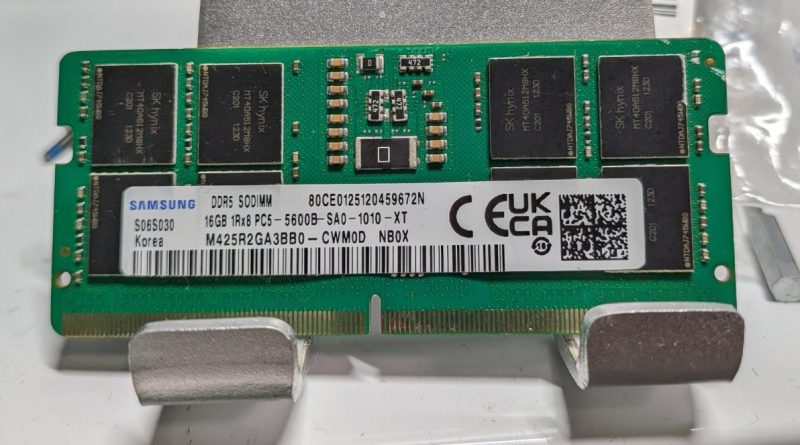 Memoria RAM DDR5 Falsa