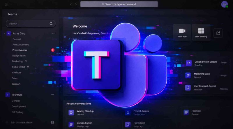 Microsoft Teams caída