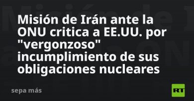 Misión de Irán ante la ONU critica a EE.UU. por "vergonzoso" incumplimiento de sus obligaciones nucleares