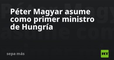 Péter Magyar asume como primer ministro de Hungría