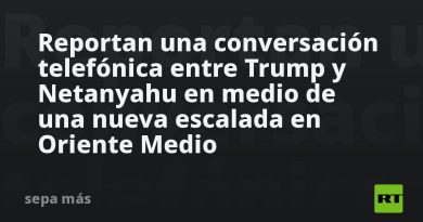 Reportan una conversación telefónica entre Trump y Netanyahu en medio de una nueva escalada en Oriente Medio