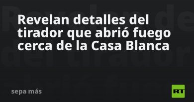 Revelan detalles del tirador que abrió fuego cerca de la Casa Blanca
