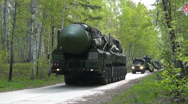 Rusia difunde VIDEOS impresionantes de sus ejercicios nucleares