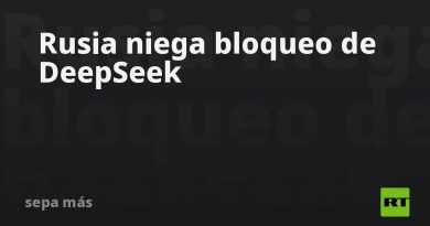 Rusia niega bloqueo de DeepSeek
