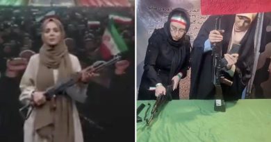 "Sacrificar mi vida por mi país": Mujeres iraníes se pronuncian arma en mano (VIDEO)