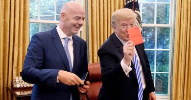 Donald Trump y Gianni Infantino
