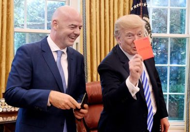Donald Trump y Gianni Infantino