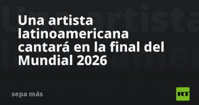 Una artista latinoamericana cantará en la final del Mundial 2026